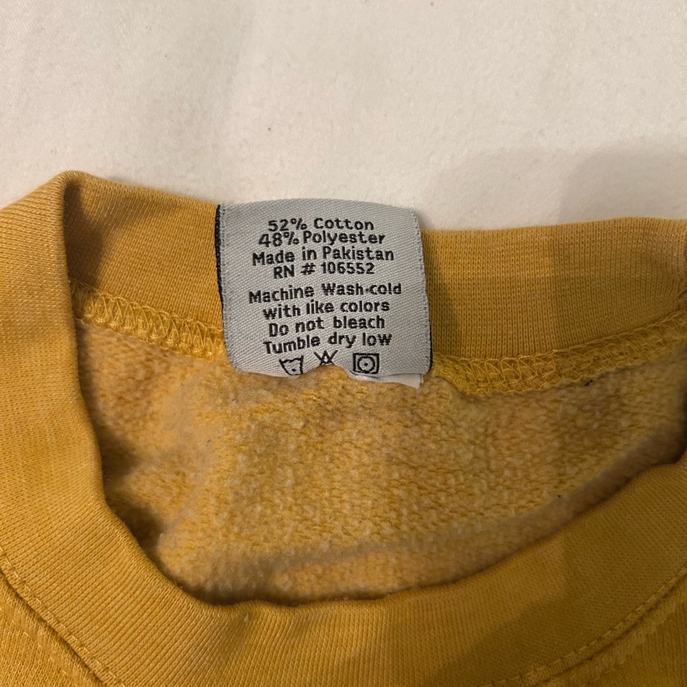 Sedona Graphic Mustard Sweater - Picture 4 of 4